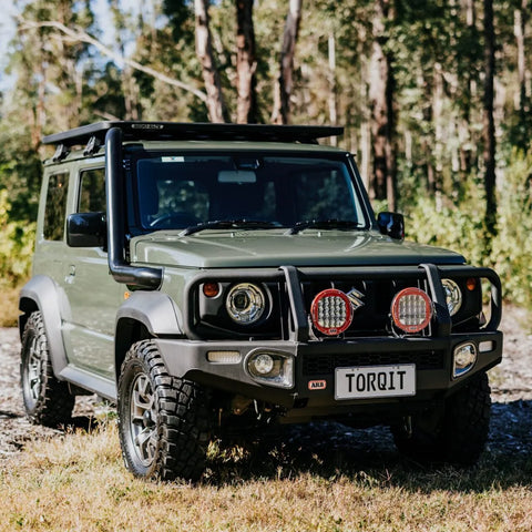 Torqit 3.5" Snorkel - Stainless Steel (Jimny 2019+) — fits Suzuki Jimny Jb23 Jb33 Jb43