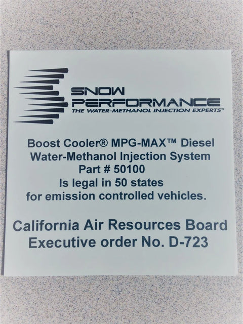 Snow Performance Stage 3 Boost Cooler Water Methanol Injection Kit