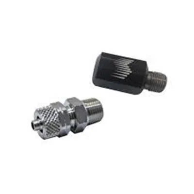 Snow Performance 90 Degree Nozzle Holder Black 1/8in. NPT to 1/4in. OD Tube