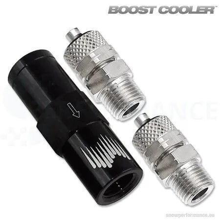 Snow Performance High Flow Inline Check Valve With Quick Connect Fittings