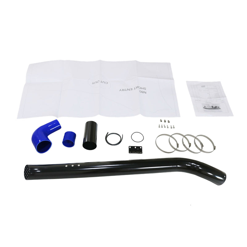 4" Black Grade 304 Stainless Steel Snorkel Fit For Toyota Hilux N80 (2015-2023)