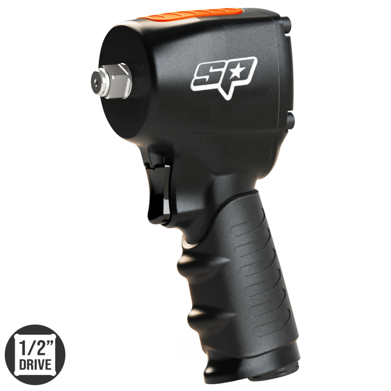SP Tools Air Tool - Impact Wrench 1/2"Dr Stubby SP-1142