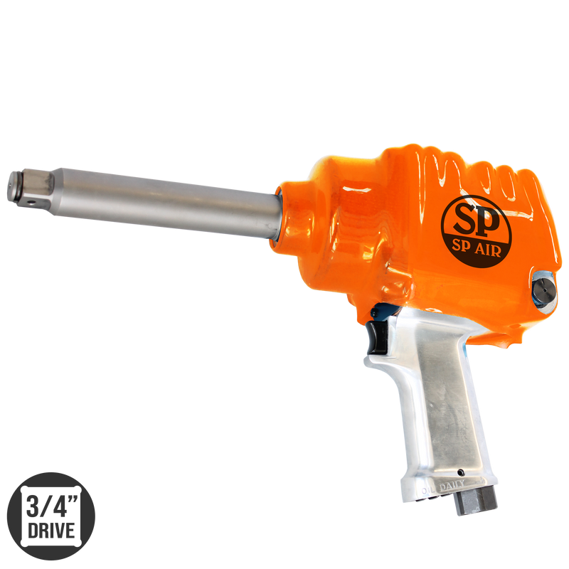 SP Tools Air Tools - Impact Wrench 3/4"Dr Long Anvil