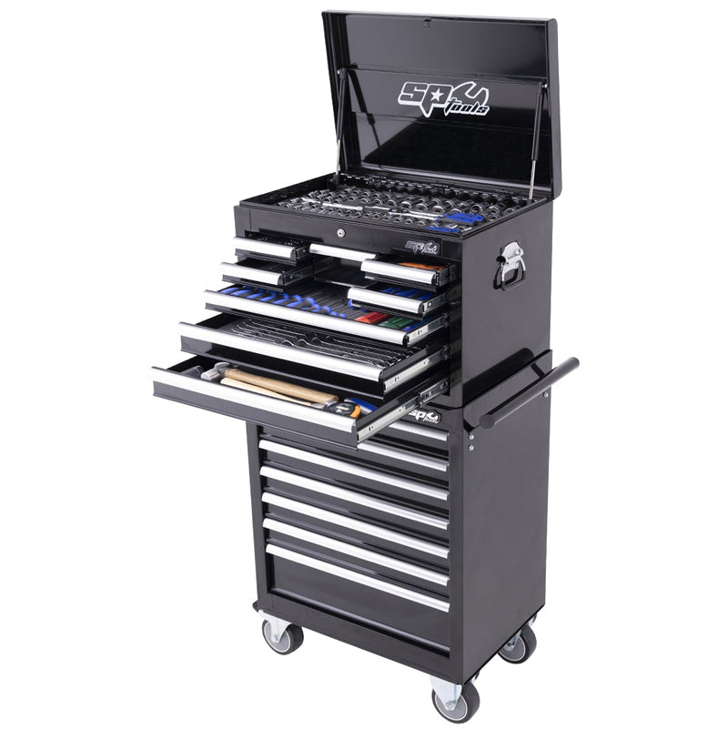 SP Tools Custom Series Tool Kit 307 Pc Metric/SAE 7 Dr