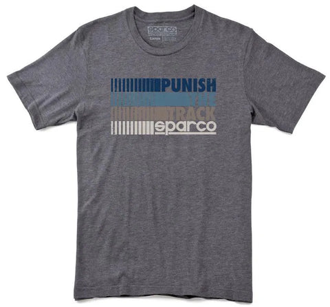 Sparco T-Shirt Punish Large - Grey