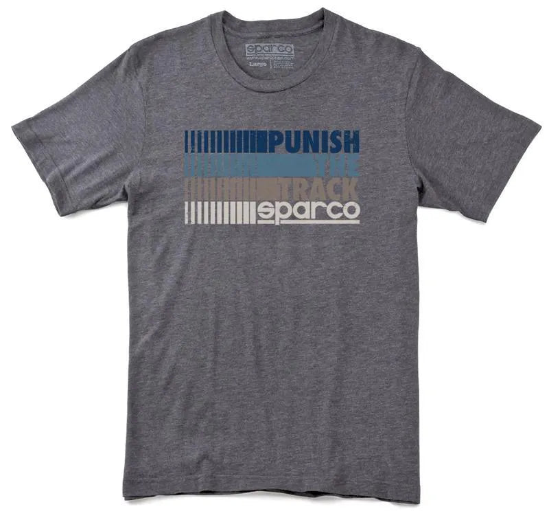 Sparco T-Shirt Punish Large - Grey