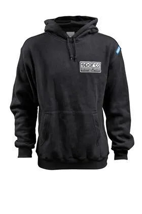 Sparco Hooded Heritage Hoodie Black - M