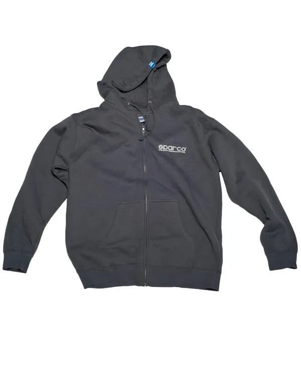 Sparco Sweatshirt Zip WWW Grey - X-Large