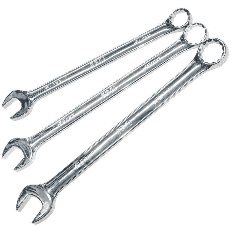 SP Tools SP10020 Combination ROE Spanner Set - 15° Offset