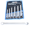 SP Tools Double Ring Spanner Set - 40° Offset - Long - Metric - 6pc