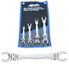 SP Tools Flex Head Flare Nut Spanner Set - Metric - 4pc