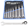 SP Tools Gear Drive ROE Quad Drive Spanner Set - 15° Offset - SAE - 8pc
