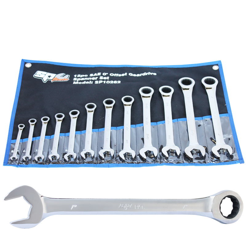 SP Tools Spanner Set - ROE Geardrive 12pc SAE SP10262