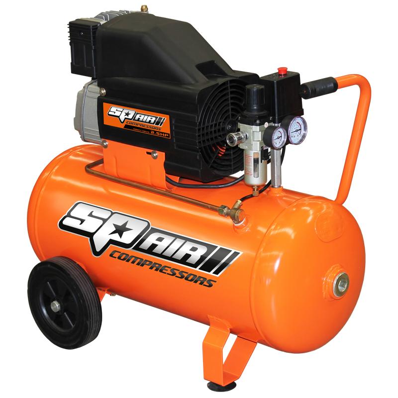 SP Tools Air Compressor - Trade Quality - Portable - 2.5hp - 50L Tank