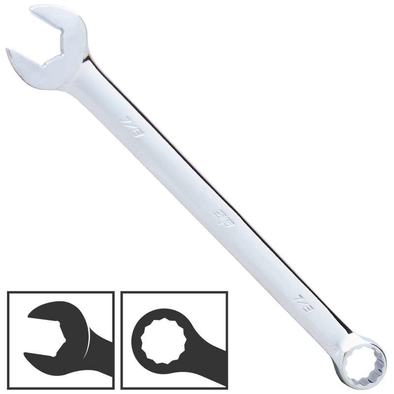 SP Tools Combination ROE Quad Drive Spanner - SAE - 15° Offset - Individual, Size: 2"