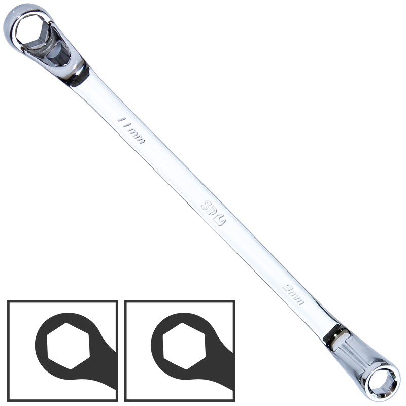 SP Tools Spanner Double Ring SAE 3/8" x 7/16" SP15552
