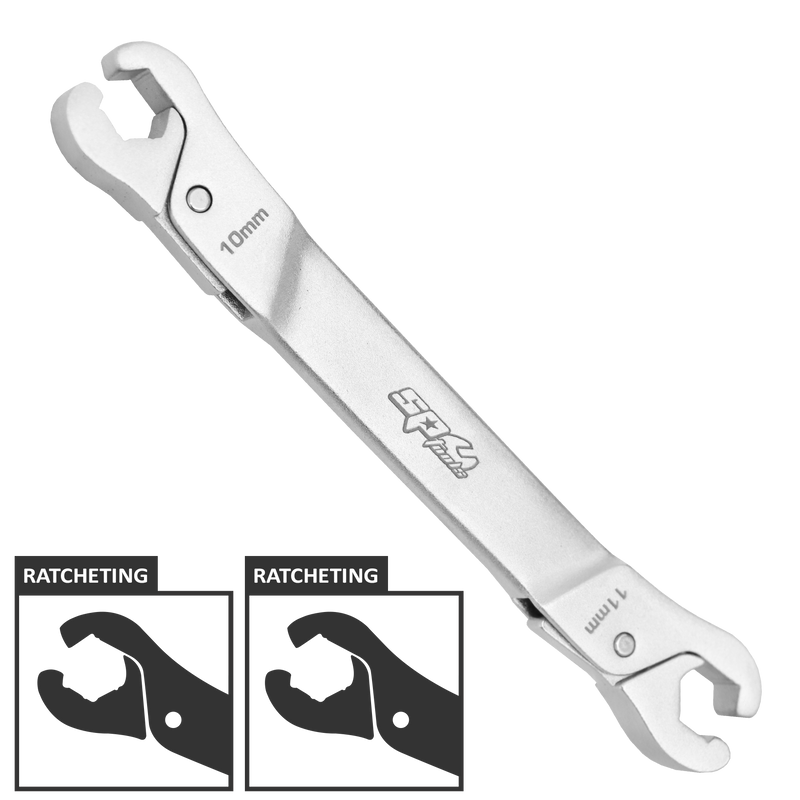 SP Tools Spanner Flare Nut Ratcheting 10*11mm
