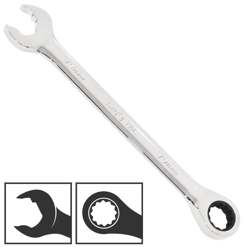 SP Tools SPanner Roe SPeeddrive Geardrive Metric 8mm SP