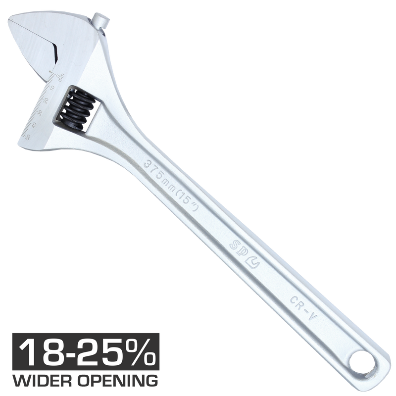 SP Tools Wrench Adjustable Premium Chrome 200mm SP18062