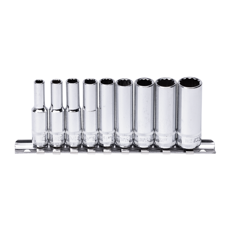 SP Tools SP20143 1/4" Drive Socket Rail Set - Deep - SAE