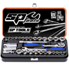 SP Tools 3/8" Drive Socket Set - Metric/SAE - 6pt - 32pc