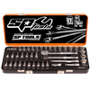SP Tools 3/8" Drive Socket Set - 6pt Metric, Inhex, Torx, Spline - 39pc