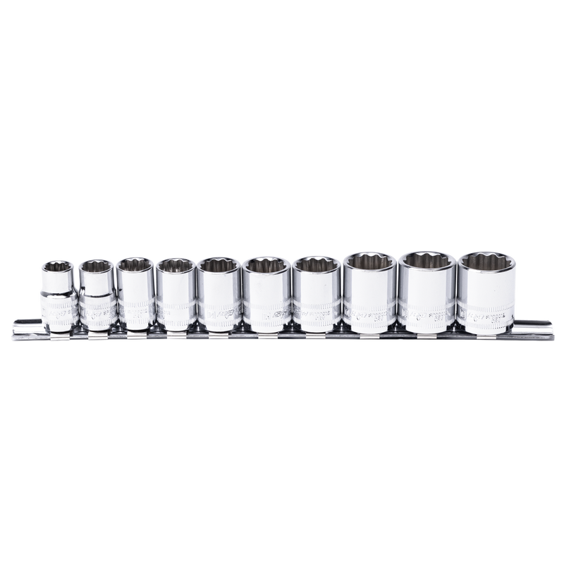 SP Tools 3/8" Drive Socket Rail Set - Metric Only - 12pt - 10pc