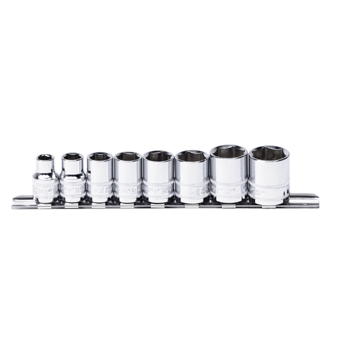 SP Tools 3/8" Drive Socket Rail Set - SAE Only - 6pt - 8pc