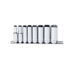 SP Tools 3/8" Drive Socket Rail Set - Deep - SAE Only - 12pt - 8pc