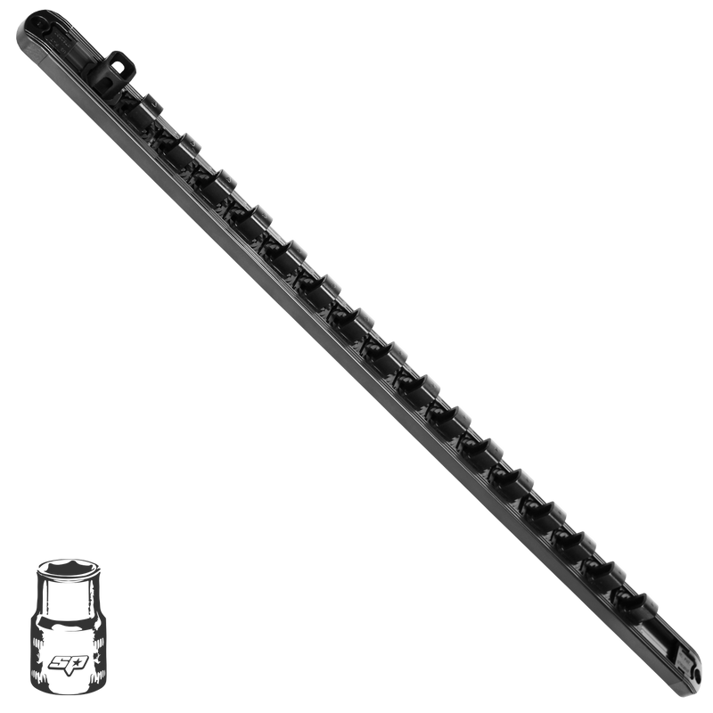 SP Tools Socket Rail - 1/2" Drive - Twist Lock - 16 Socket Capacity