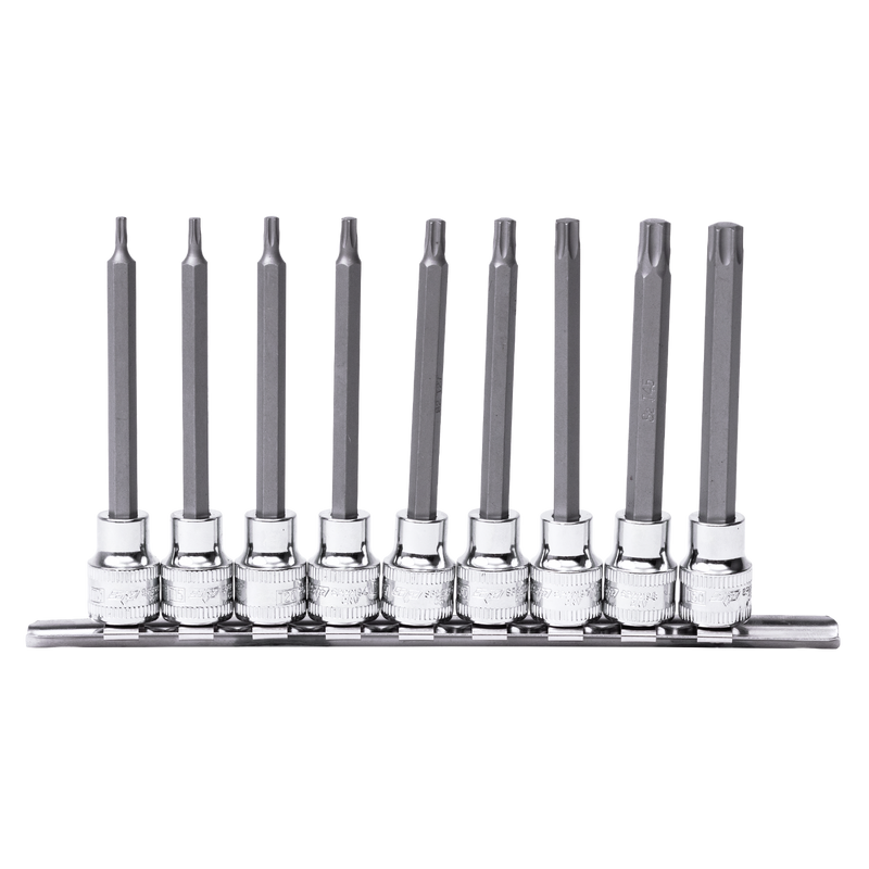 SP Tools 3/8" Drive Socket Rail Set - Spline - 7pc
