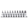 SP Tools 1/2" Drive Socket Rail Set - Torx - 10pc