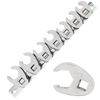 SP Tools 3/8" Drive Flex Crowfoot Nut Socket Rail Set - SAE - 7pc