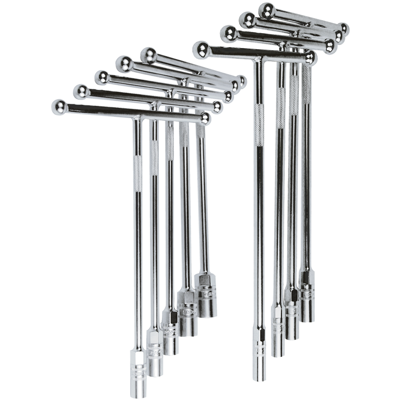 SP Tools T-Handle Socket Set - 6pt - Metric - 9pc