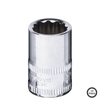 SP Tools 1/4" Drive Socket - 6pt SAE - Individual, Size: 1/2"