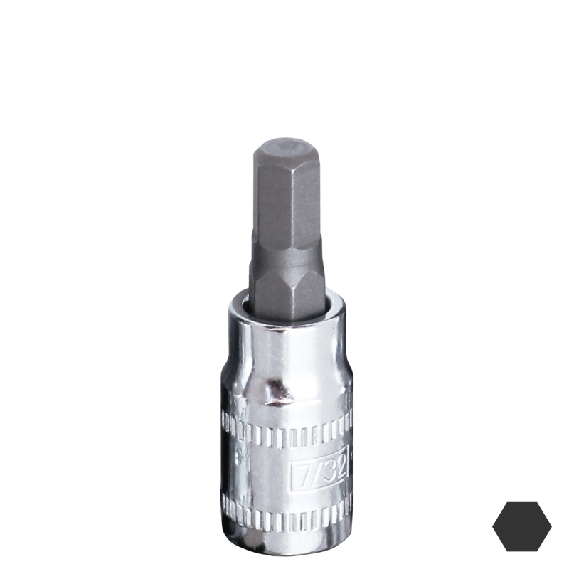SP Tools 1/4" Drive Inhex Socket - SAE - Individual, Size: 1/4"