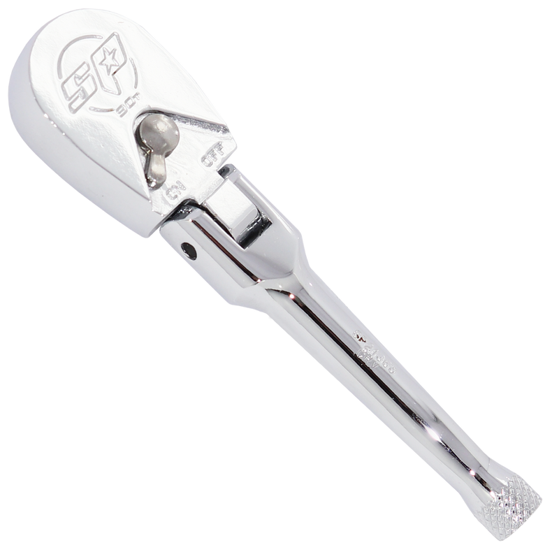 SP Tools Ratchet 1/4Dr 90T Sealed Flex Head Stubby SP21364