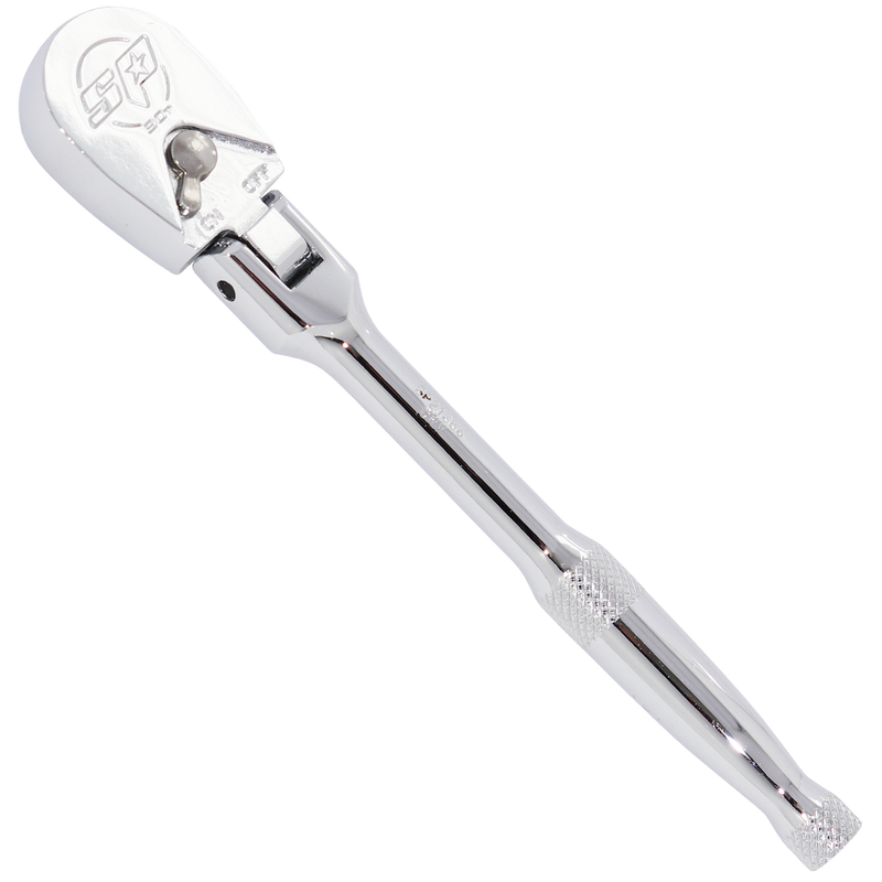 SP Tools 1/4" Drive Sealed Flex Head Ratchet- 90T
