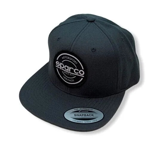 Sparco Cap S-Patch Snapback - Black