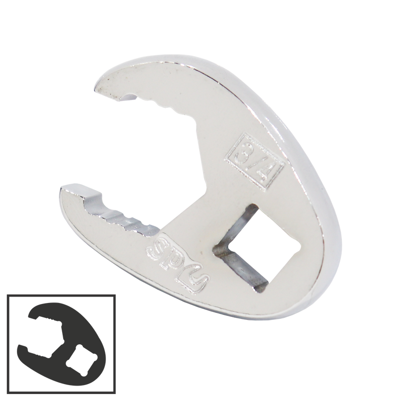 SP Tools 3/8" Drive Flex Crowfoot Nut Spanner - SAE - Individual