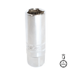 SP Tools 3/8" Drive Magnetic Spark Plug Socket - 12pt Metric - Individual