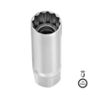 SP Tools 3/8" Drive Magnetic Spark Plug Socket - 12pt Metric - Individual, Size: 16mm