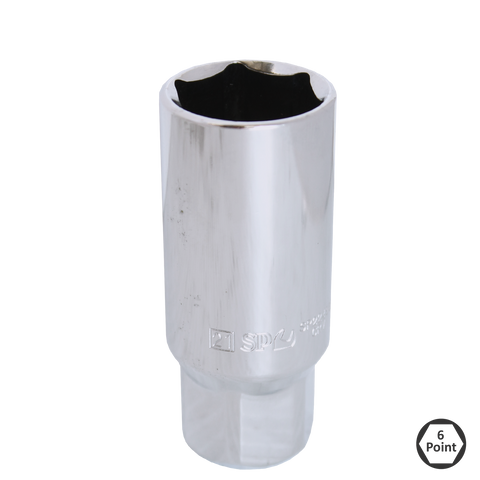 SP Tools 3/8" Drive Spark Plug Socket - 6pt Metric - Individual, Size: 16mm