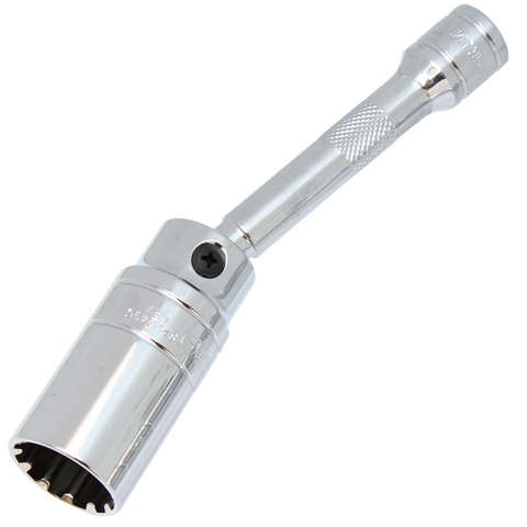 SP Tools 3/8" Drive Magnetic Spark Plug Spline Socket - Individual, Size: 21mm