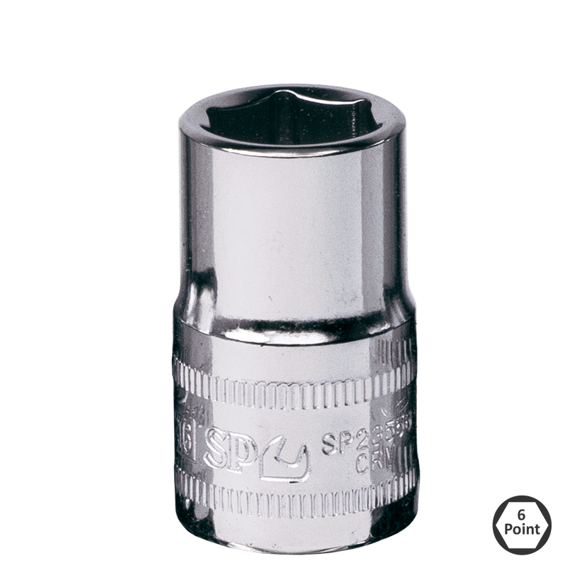 SP Tools Socket 3/8Dr 6Pt SAE 9/16" SP22556