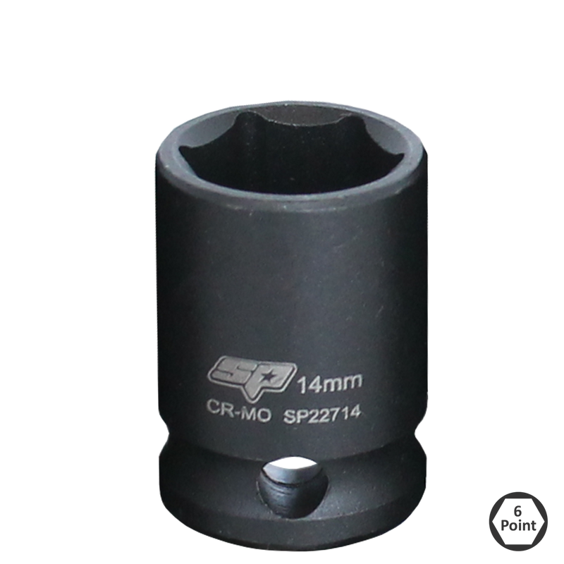 SP Tools 3/8" Drive Impact Socket - 6pt Metric - Individual