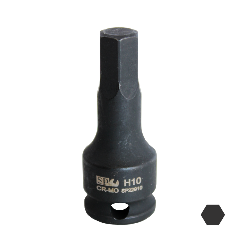 SP Tools Socket Impact 3/8"Dr Inhex Metric 9mm SP22909