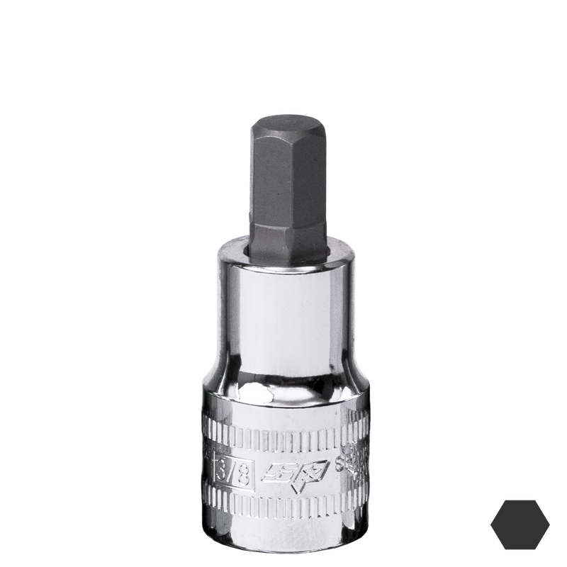 SP Tools 1/2" Drive Inhex Socket - SAE - 55mm Short - Individual