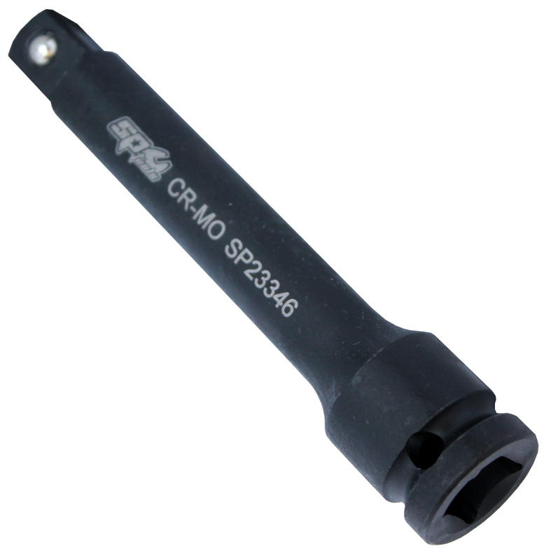 SP Tools 1/2" Drive Impact Extension Bar - Individual, Sizes: 250mm