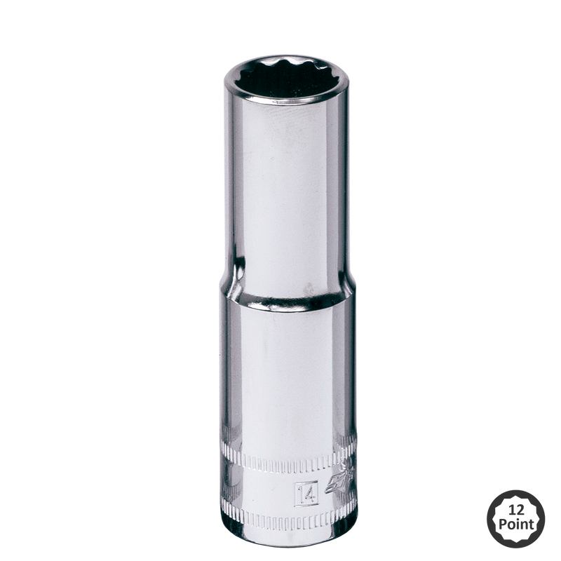 SP Tools Socket 1/2Dr 12Pt Deep Metric 13mm SP23413